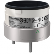 XVUZ01Q - fixing unit - 3 pins direct mounting - silver, Schneider Electric XVUZ01Q - fixing unit - 3 pins direct mounting - silver, Schneider Electric