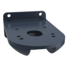 XVUZ12 - fixing plate for use on vertical support - black, Schneider Electric XVUZ12 - fixing plate for use on vertical support - black, Schneider Electric