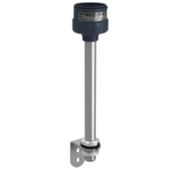 XVUZ250T - fixing unit - metal bracket with 250mm pole - black, Schneider Electric
