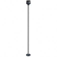 XVUZ800 - fixing unit - plate with 800mm pole - black, Schneider Electric XVUZ800 - fixing unit - plate with 800mm pole - black, Schneider Electric