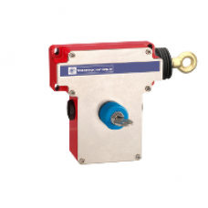 XY2CE1A570 - simple stop rope pull switch - reset by flush push-button, Schneider Electric