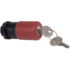 ZA2BS934 - red Ø30 Emergency stop switching off head trigger and latching key release, Schneider Electric ZA2BS934 - red Ø30 Emergency stop switching off head trigger and latching key release, Schneider Electric