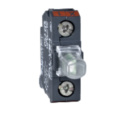 ZALVM1 - white light block for head Ø22 integral LED 230..240 V - screw clamp terminals, Schneider Electric ZALVM1 - white light block for head Ø22 integral LED 230..240 V - screw clamp terminals, Schneider Electric