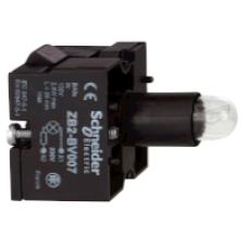 ZB2BV007 - pilot light body for front mounting, Schneider Electric