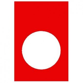 ZB2BY2004 - legend - 30 x 40 mm - red - text on request, Schneider Electric