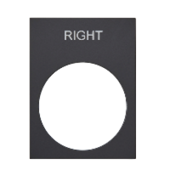 ZB2BY2309 - NAMEPLATE (R, Schneider Electric