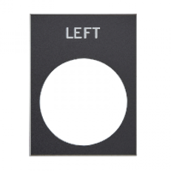 ZB2BY2310 - NAMEPLATE (L, Schneider Electric