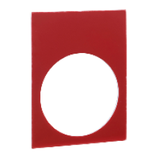 ZB2BY2606 - legend - 30 x 40 mm - INDIETRO, Schneider Electric