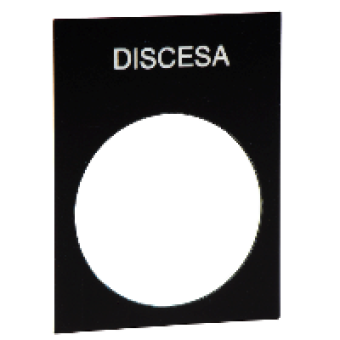 ZB2BY2608 - legend plate, Schneider Electric