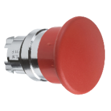 ZB4BC4 - red Ø40 mushroom pushbutton head Ø22 spring return, Schneider Electric