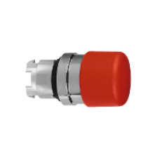 ZB4BC44 - red Ø30 mushroom pushbutton head Ø22 spring return, Schneider Electric