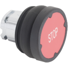ZB4BC48007 - pushbutton head for harsh environment - red - with marking, Schneider Electric