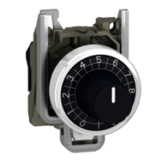 ZB4BD912 - head Ø22 + mounting base for potentiometer, Schneider Electric