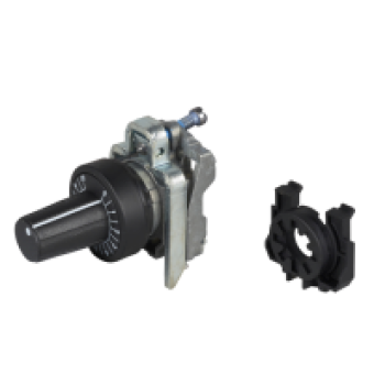 ZB4BD9127 - head Ø22 + mounting base for potentiometer, Schneider Electric