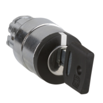ZB4BG0F022 - key selector operating head, Schneider Electric
