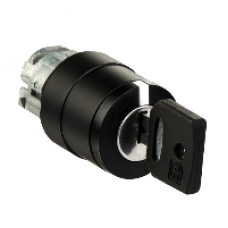 ZB4BG97W - selector switch head Ø22, Schneider Electric