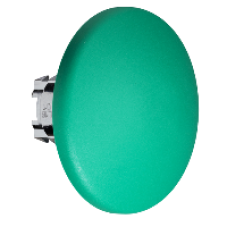 ZB4BR316 - green Ø60 mushroom pushbutton head Ø22 spring return, Schneider Electric