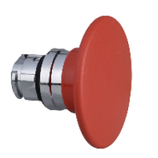 ZB4BR4 - red Ø60 mushroom pushbutton head Ø22 spring return, Schneider Electric