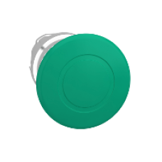 ZB4BT3 - green Ø40 mushroom pushbutton head Ø22 latching push-pull, Schneider Electric