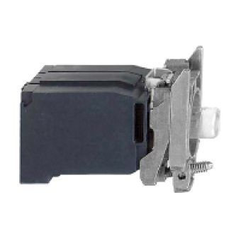 ZB4BV5 - light block with body/fixing collar with BA9s incandesc. bulb 400V, Schneider Electric