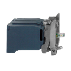 ZB4BV5D4 - red light block with body/fixing collar with BA9s LED bulb 400V, Schneider Electric