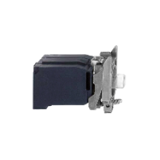 ZB4BV8 - light block with body/fixing collar with BA9s incandesc. bulb 440...480V, Schneider Electric