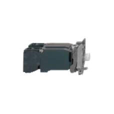ZB4BW045 - light block with body/fixing collar with BA9s incandesc. bulb 220...240V 1NO+1NC, Schneider Electric