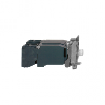 ZB4BW045 - light block with body/fixing collar with BA9s incandesc. bulb 220...240V 1NO+1NC, Schneider Electric