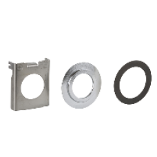 ZB4BZ012 - metal adaptation kit - mounting diameter Ø30 mm to Ø22 mm, Schneider Electric