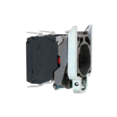 ZB4BZ1013 - single contact block with body/fixing collar 1NO faston connector, Schneider Electric