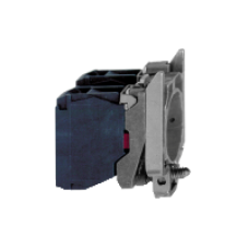 ZB4BZ1043 - single contact block with body/fixing collar 2NC faston connector, Schneider Electric