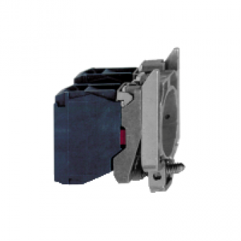 ZB4BZ1043 - single contact block with body/fixing collar 2NC faston connector, Schneider Electric