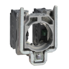 ZB4BZ107 - single contact block with body/fixing collar 2NC screw clamp terminal, Schneider Electric