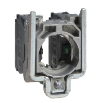 ZB4BZ107 - single contact block with body/fixing collar 2NC screw clamp terminal, Schneider Electric