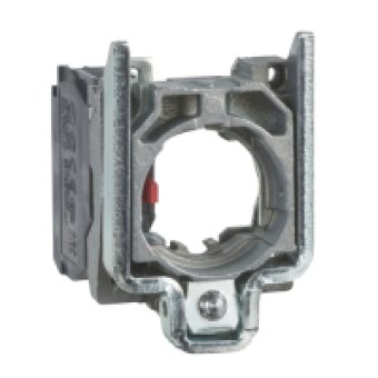 ZB4BZ141 - single contact block with body/fixing collar 1NO+2NC screw clamp terminal, Schneider Electric