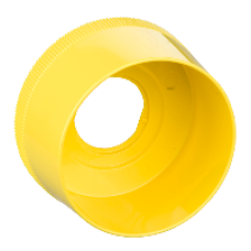 ZB4BZ1905 - Yellow round guard for Ø 40 Emergency stop, Schneider Electric