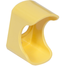 ZB4BZ2005 - Yellow narrow EMO guard for Ø 40 Emergency stop, Schneider Electric