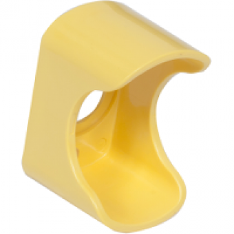 ZB4BZ2005 - Yellow narrow EMO guard for Ø 40 Emergency stop, Schneider Electric