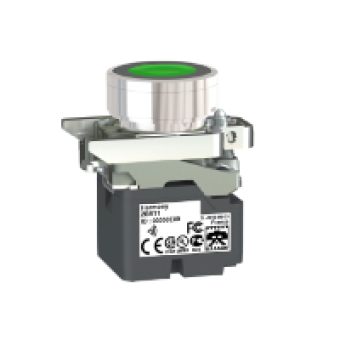 ZB4RTA3 - ZB4R transmitter complete green cap, Schneider Electric
