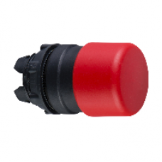 ZB5AC44 - red Ø30 mushroom pushbutton head Ø22 spring return, Schneider Electric