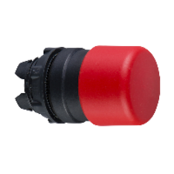 ZB5AC44 - red Ø30 mushroom pushbutton head Ø22 spring return, Schneider Electric