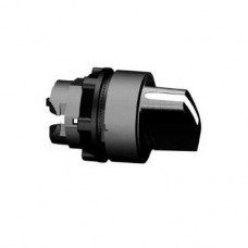 ZB5AD2 - black selector switch head Ø22 2-position stay put, Schneider Electric