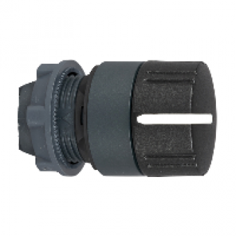 ZB5AD29 - black selector switch head Ø22 2-position stay put, Schneider Electric