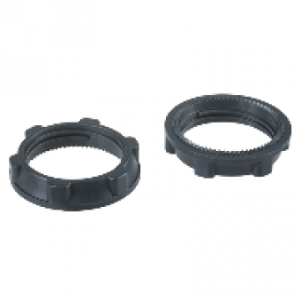 ZB5AD7 - black selector switch head Ø22 3-position spring return, Schneider Electric