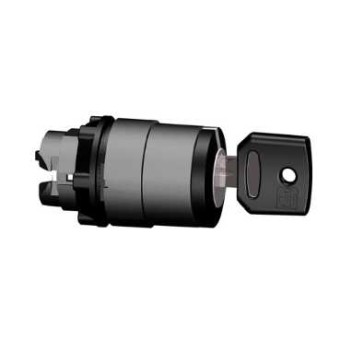 ZB5AG02 - selector switch head Ø22 2-position stay put Ronis 455, Schneider Electric