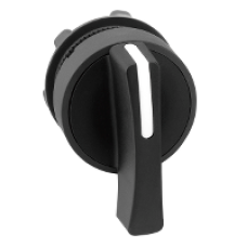 ZB5AJ3 - black selector switch head Ø22 3-position stay put, Schneider Electric