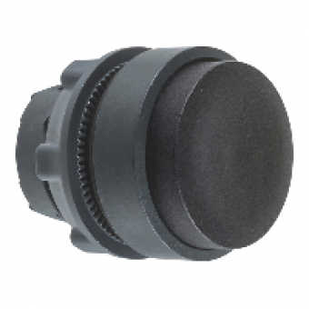 ZB5AL2 - black projecting pushbutton head Ø22 spring return unmarked, Schneider Electric ZB5AL2 - black projecting pushbutton head Ø22 spring return unmarked, Schneider Electric