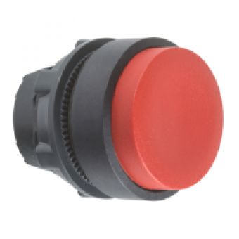 ZB5AL4 - red projecting pushbutton head Ø22 spring return unmarked, Schneider Electric ZB5AL4 - red projecting pushbutton head Ø22 spring return unmarked, Schneider Electric