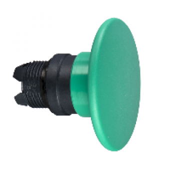 ZB5AR3 - green Ø60 mushroom pushbutton head Ø22 spring return, Schneider Electric ZB5AR3 - green Ø60 mushroom pushbutton head Ø22 spring return, Schneider Electric