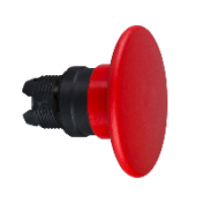ZB5AR4 - red Ø60 mushroom pushbutton head Ø22 spring return, Schneider Electric